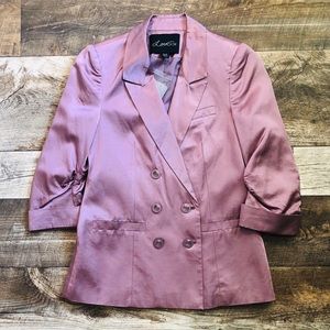NWT Love 21 Lavender Double Breasted Career Jacket